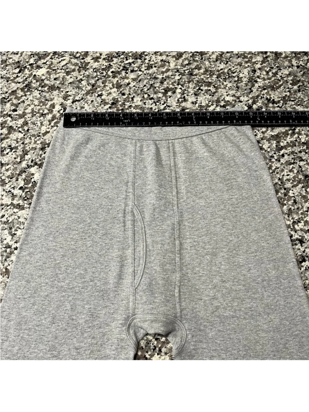 Men's Gray Thermal Long Johns Warm Underwear